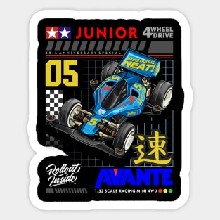 The Avante Junior Sticker